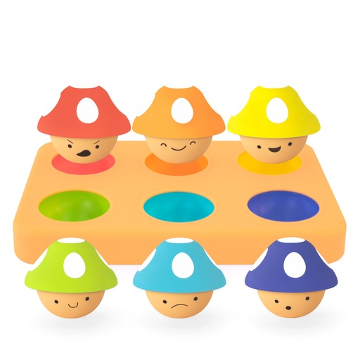 [S80810] Sassy - Mischievous Matching Mushrooms Toy - HS9503009590 - COO China