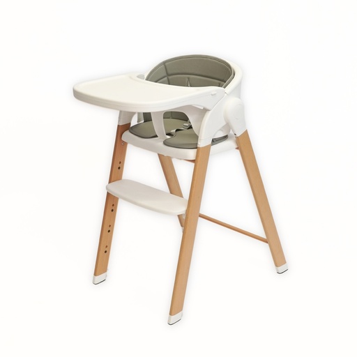 [B710200] Grow With Me High Chair Pure White (with PU reducer) - HS94017100 - COO CHINA