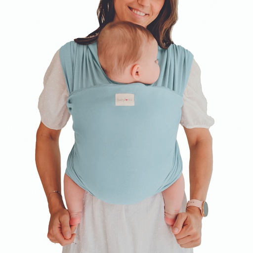 [BATS-906] Babylonia baby carriers - Tricot-Slen Organic - Celestial Blue - One size